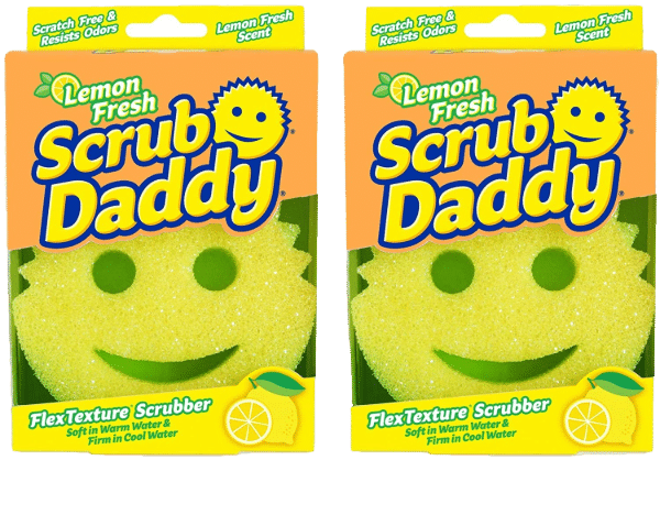 Scrub Daddy Lemon Fresh Scrubber 1