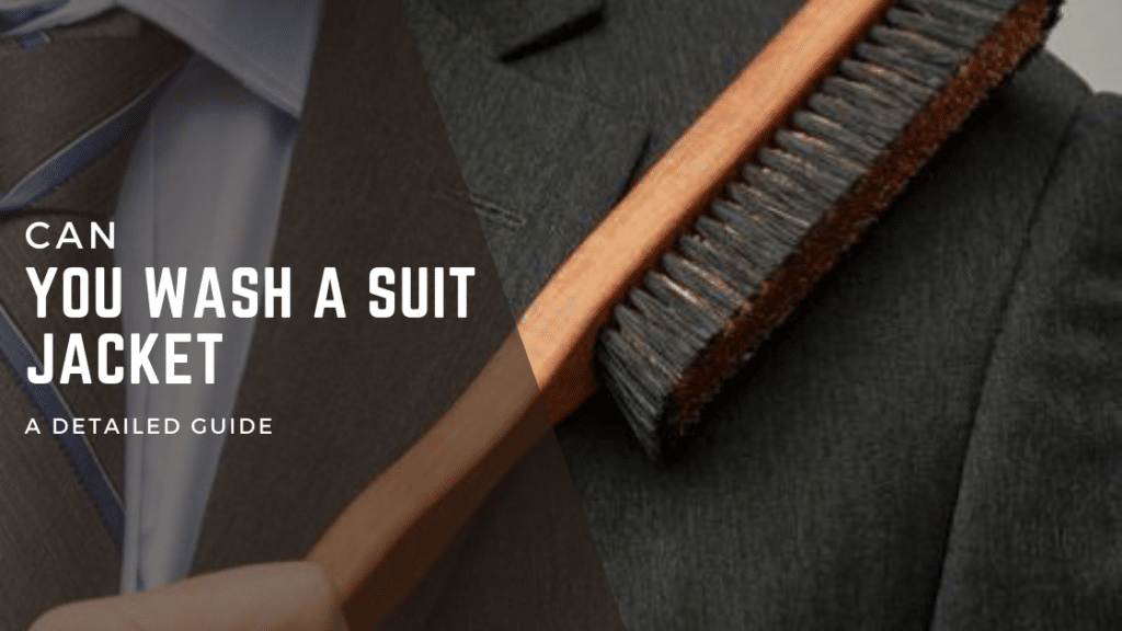 Can You Wash a Suit Jacket
