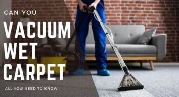 Can You Vacuum Wet Carpet? 2022 Guide with 4 Effective Alternatives