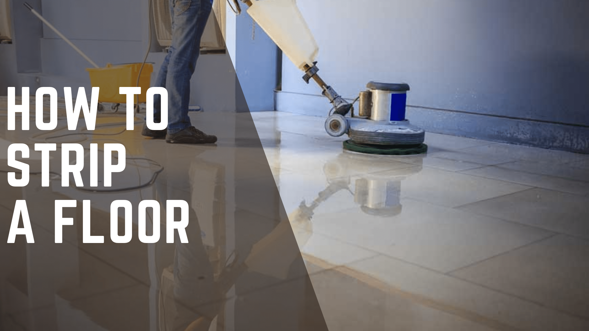 how to strip a floor