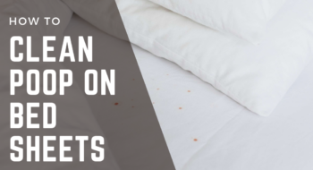 Do You Have Poop on Bed Sheets? We Help You Clean It [2023 Guide]