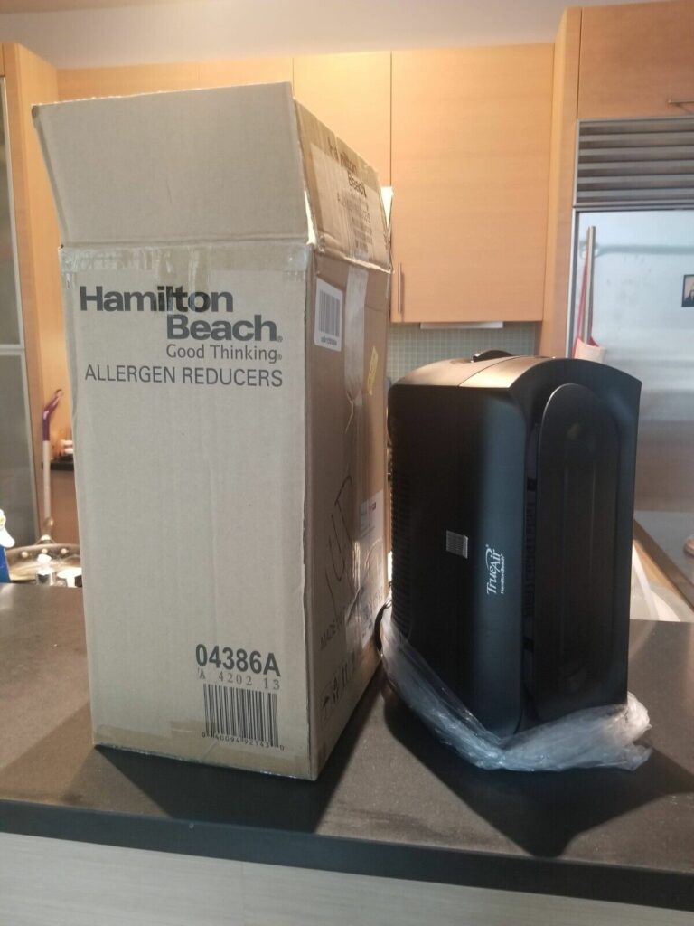 Hamilton Beach 04386A Air Purifier with Washable Filter